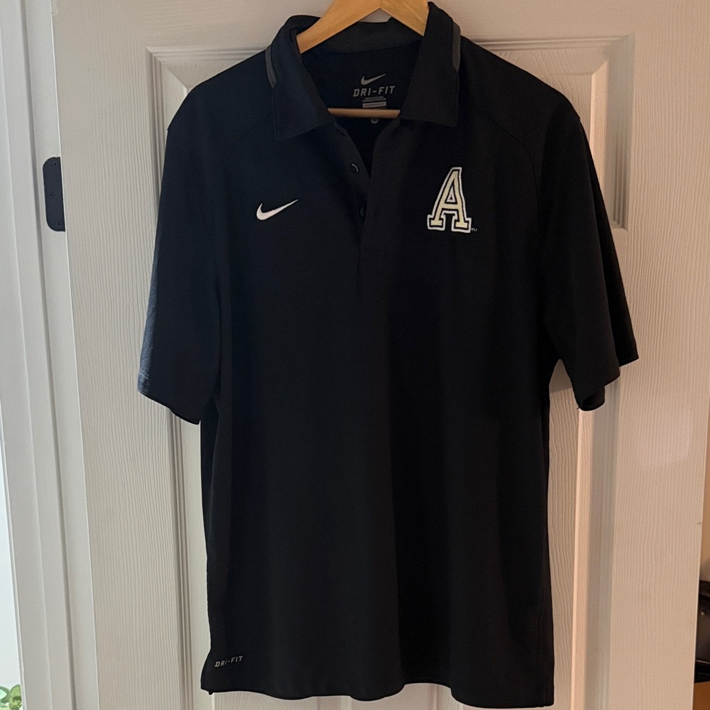Army West Point Nike Black Dri-FIT Polo Shirt
